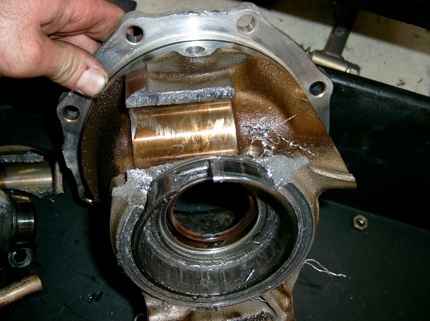 Testarossa differential damage